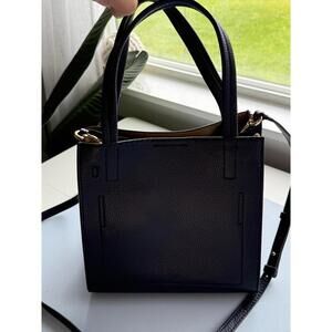 Banana Republic Italian Leather and Suede Mini Crossbody Bag